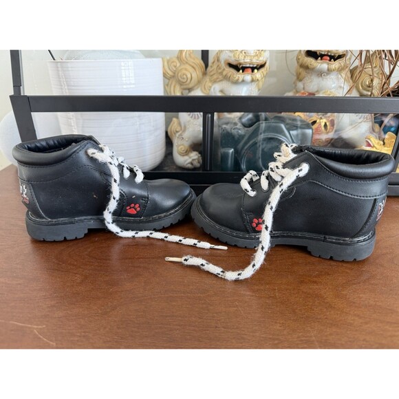 Vtg 1990s Disney 101 Dalmations Baby Toddler Shoes Sz 7 W 90s Kid Movie Cartoon - Picture 7 of 9